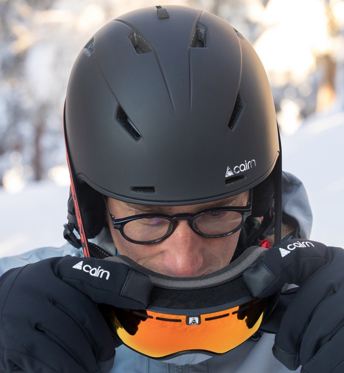 ACURE Lunettes de ski, lunettes de snowboard pour homme, femme, adulte,  jeune, OTG – avec protection anti-buée UV400
